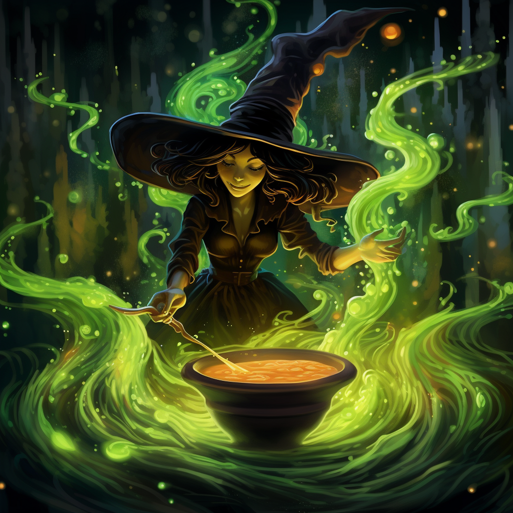 Witch’s Brew | New Halloween Redbubble AI Design