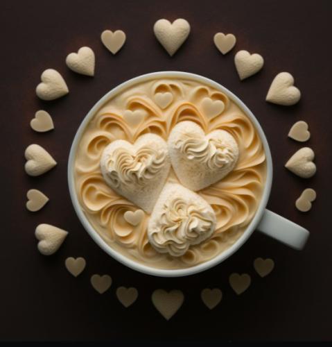 Hearts in Coffee